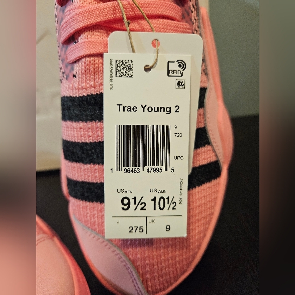 Trae Young 2 bliss pink men basketball shoe - Picture 6 of 10